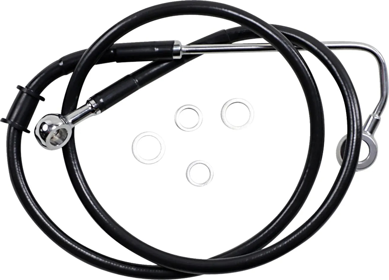 Drag Specialties Extended Brake Line For Abs - 41.75"