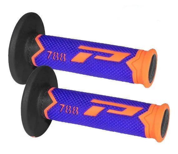 Pro Grip Triple Density Grips - Black/blue/orange