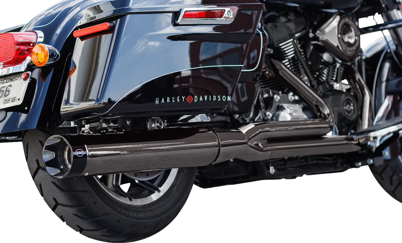 S&s Cycle 2-into-1 Sidewinder Exhaust System In Chrome