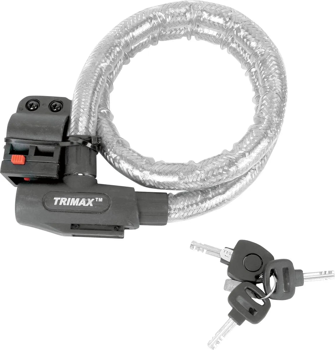 Trimax Gladiator Armored Cable Lock For Motorcycles And Atvs