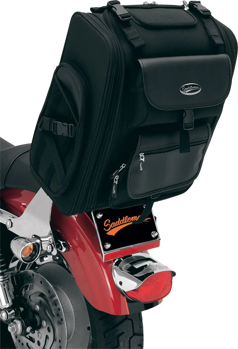 Saddlemen S2200e udvidelig sissy bar-taske