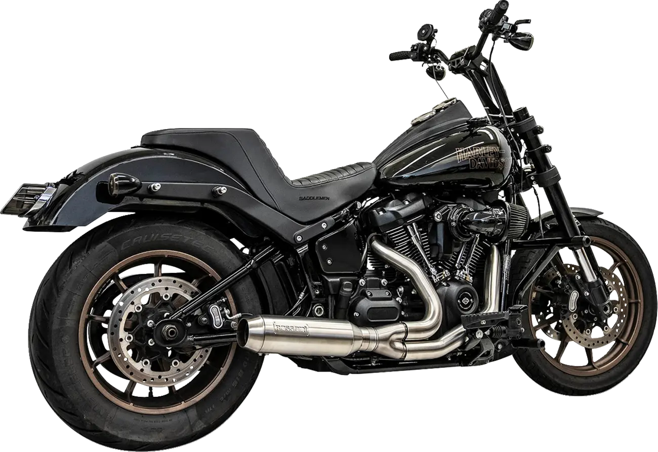 Bassani Xhaust 2-into-1 Exhaust System With Superbike Muffler