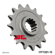 Jt Sprockets Front Sprocket - 520 Chain, 15 Tooth
