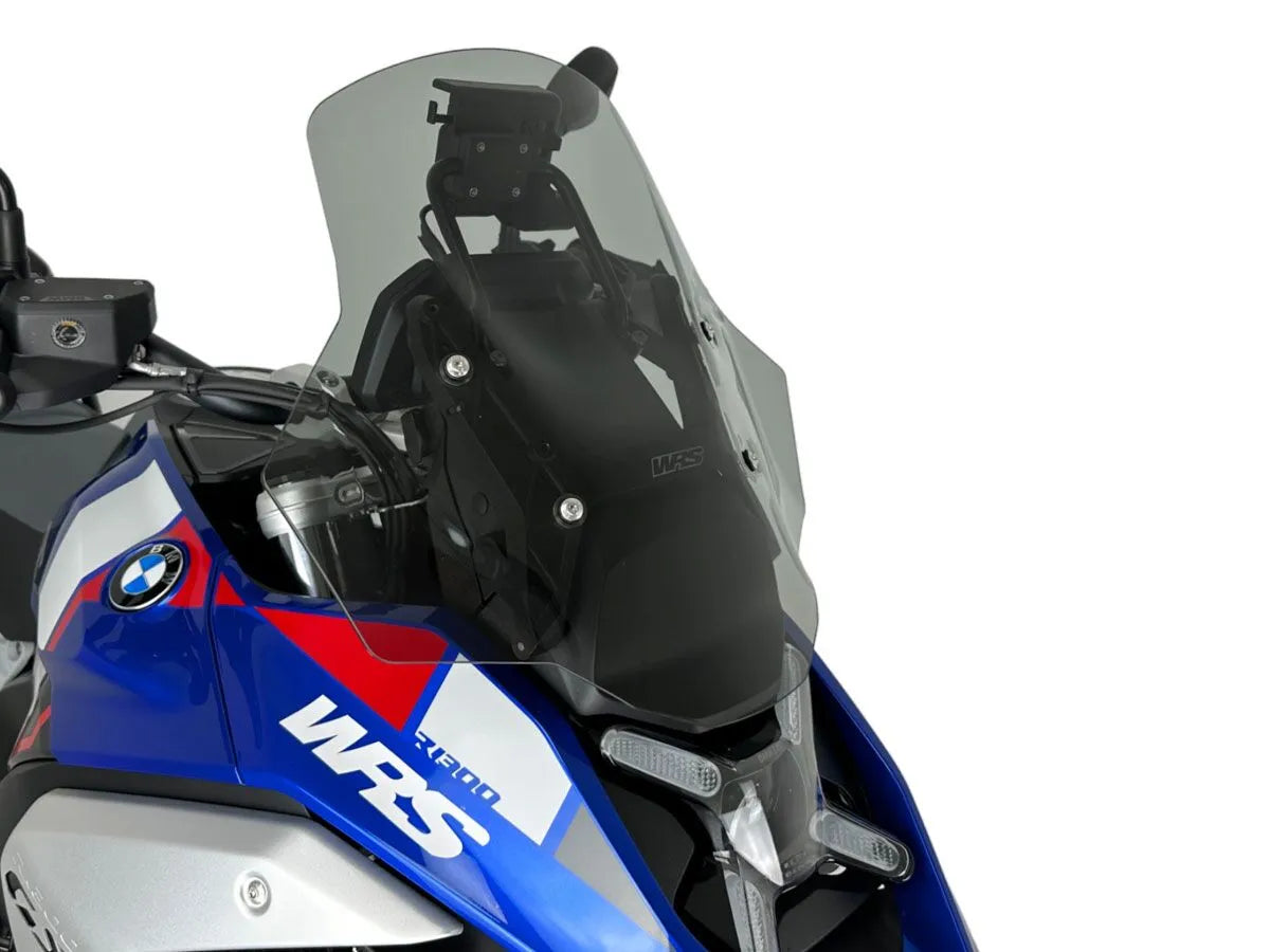 Wrs Windshield - Smoke Motorcycle Windscreen