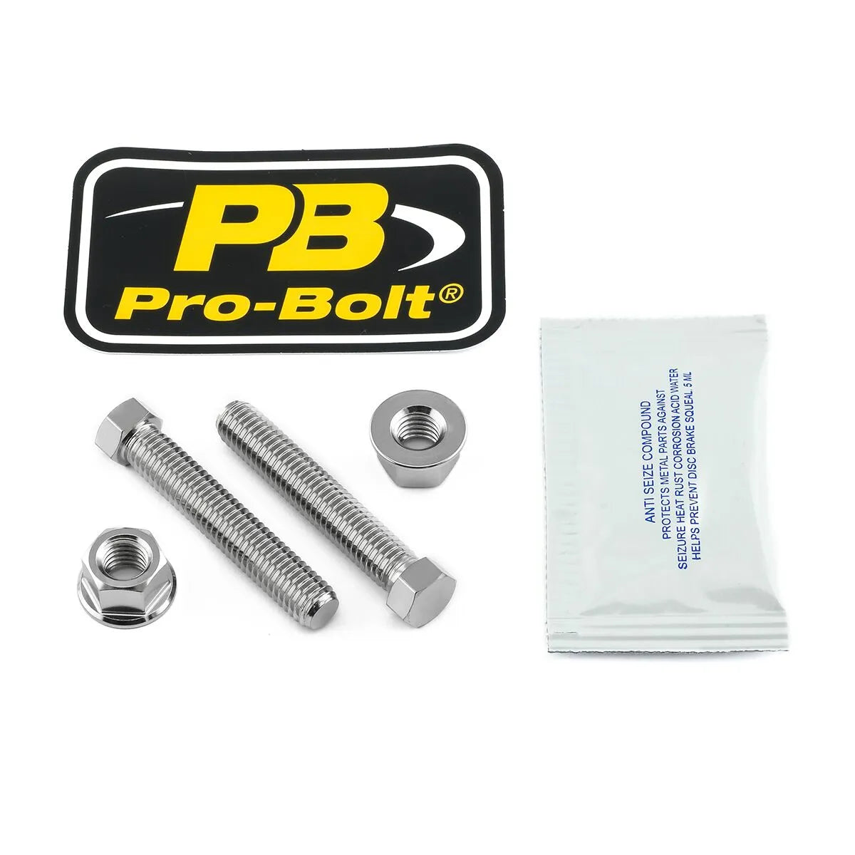 Pro Bolt Stainless Steel Axle Adjuster Set