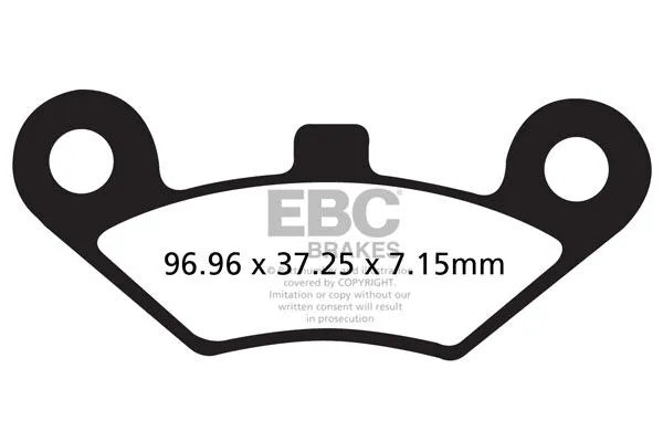 Ebc R Series Sintered Brake Pads For Off-road Atvs