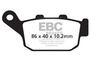 Ebc Sfa Series Organic Brake Pads For Scooters