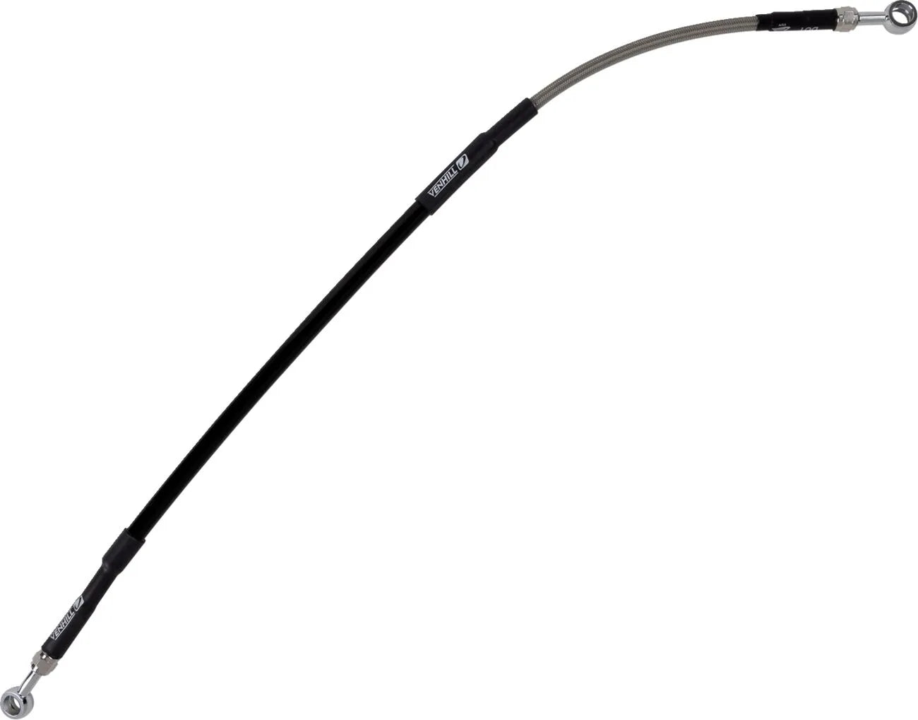 Moose Offroad Stainless Steel Braided Brake Line Rear