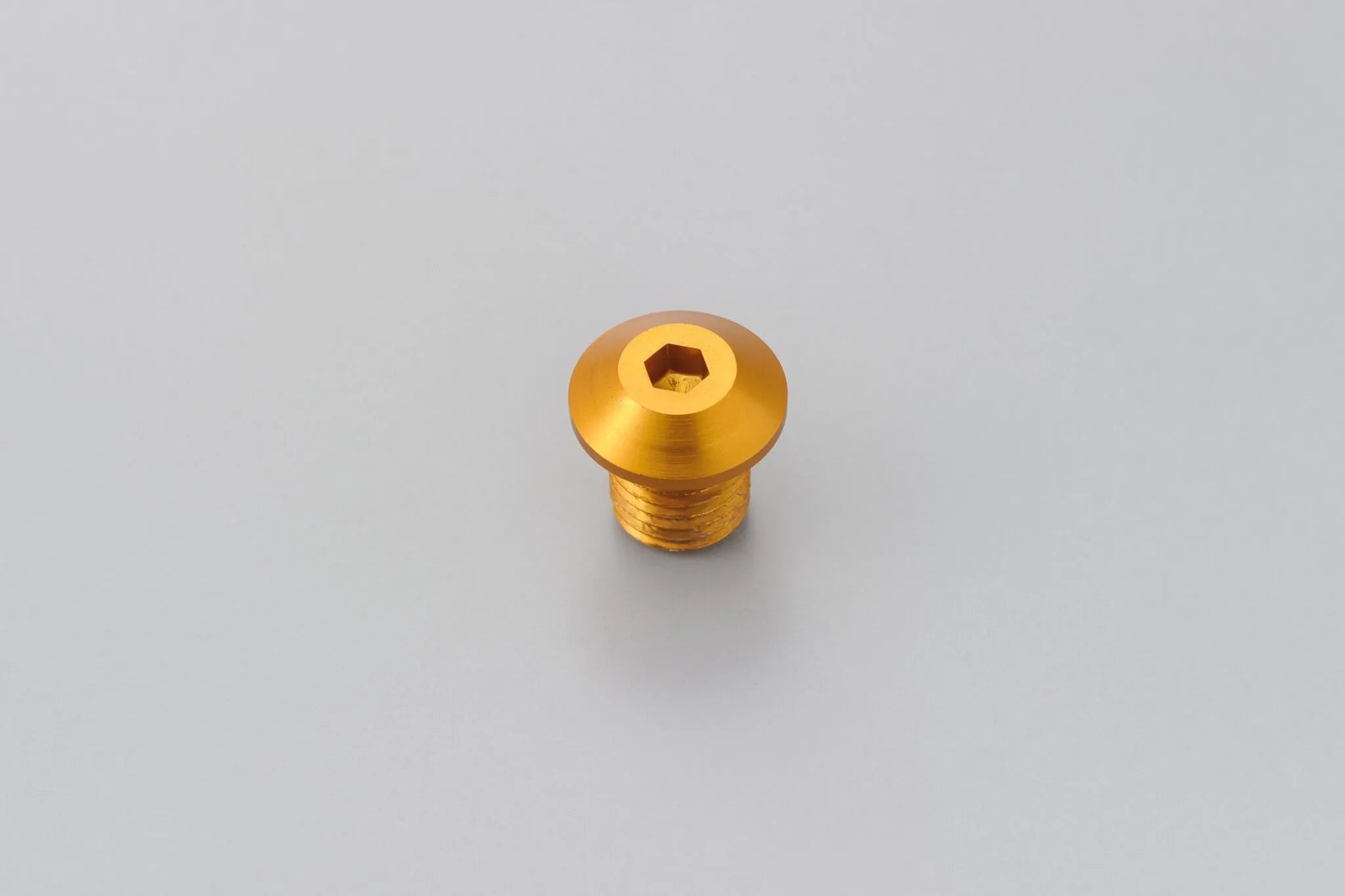 Daytona Mirror Plug Bolt M10 X 1.25 - Gold Anodized