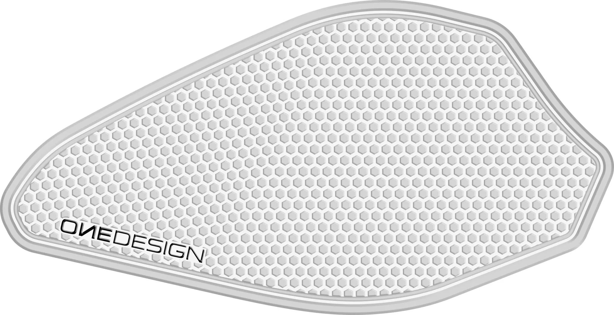 Onedesign Tank Grip For Yamaha - Clear Resin Tank Pad