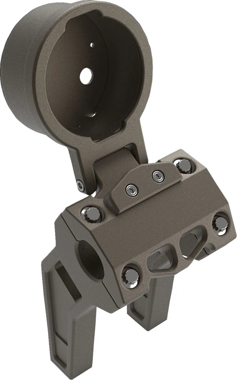 La Choppers Gauge Mount For Performance Risers