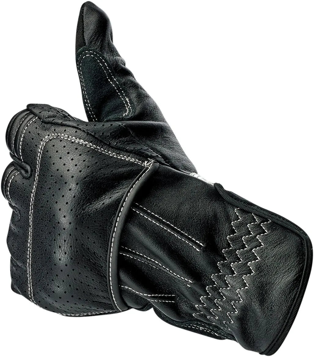 Biltwell Borrego Gloves - Black/Light Gray