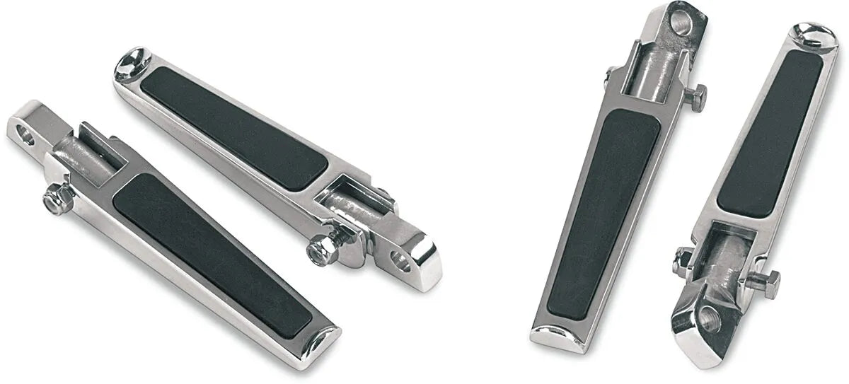 Drag Specialties Foot Pegs - Chrome, Folding