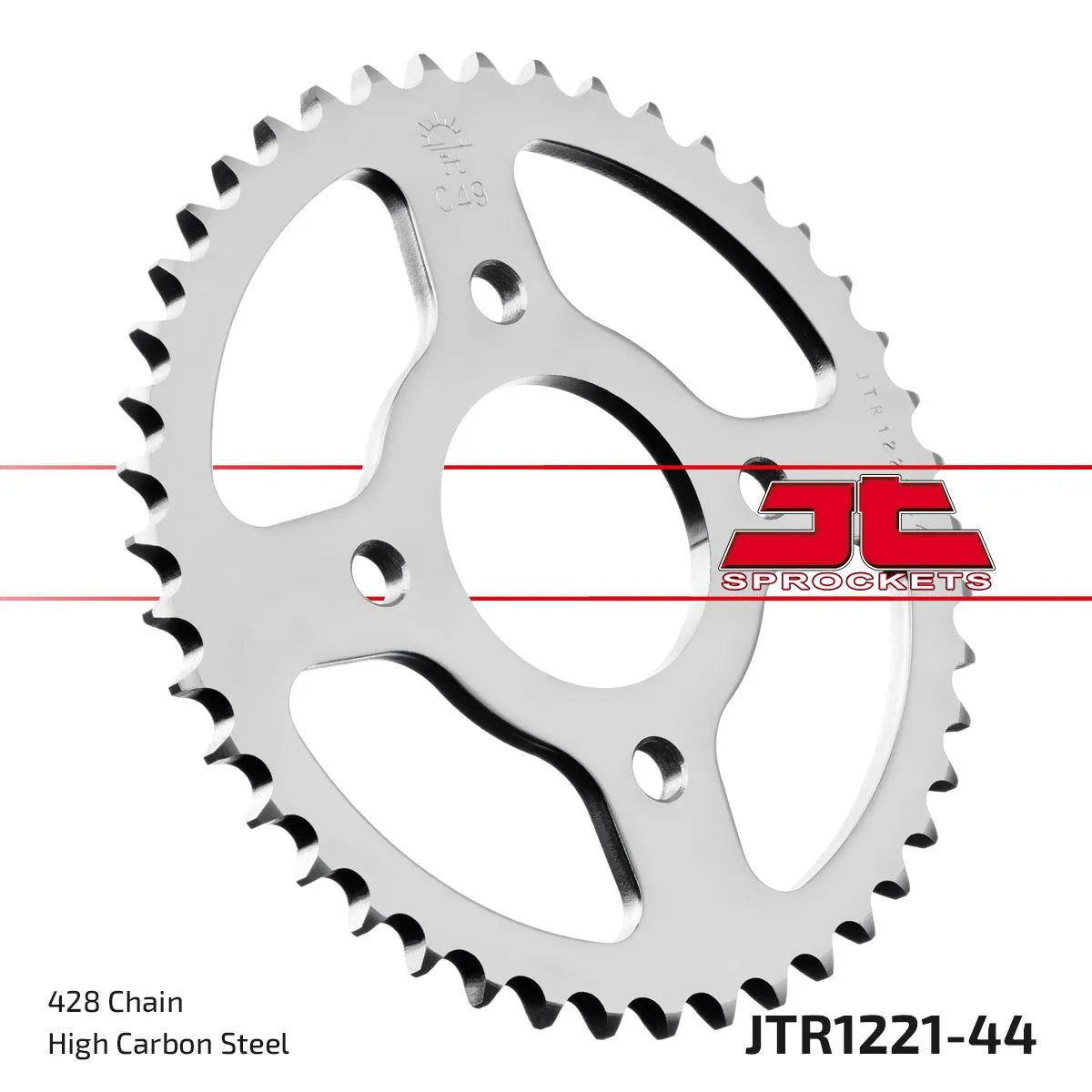 Jt Sprockets Steel Rear Sprocket - 44t