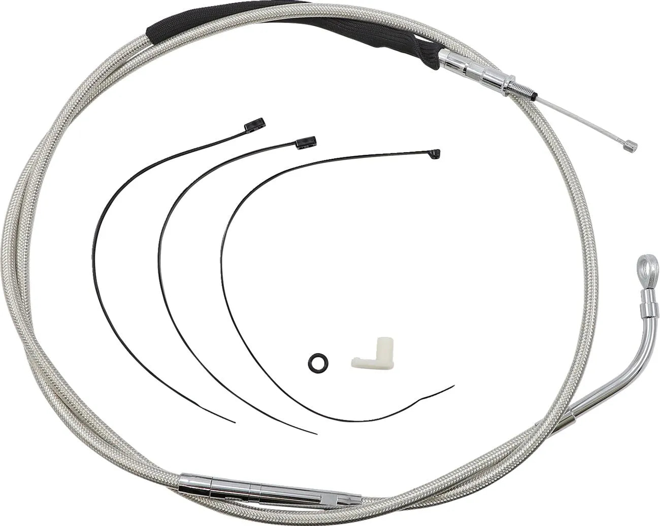 Magnum Shielding Polished Stainless Clutch Cable