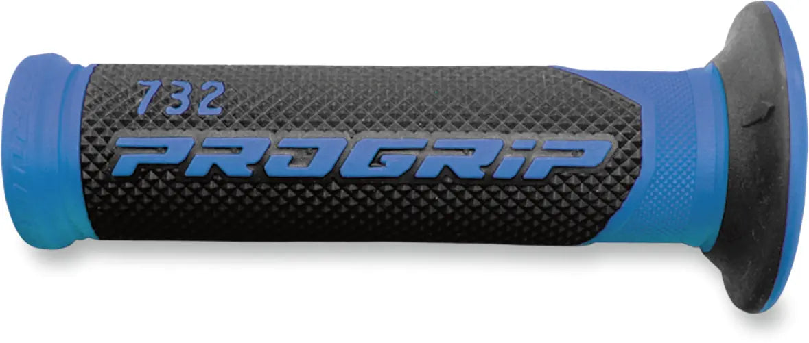 Pro Grip 700 Grips - Black/blue Motorcycle Grips