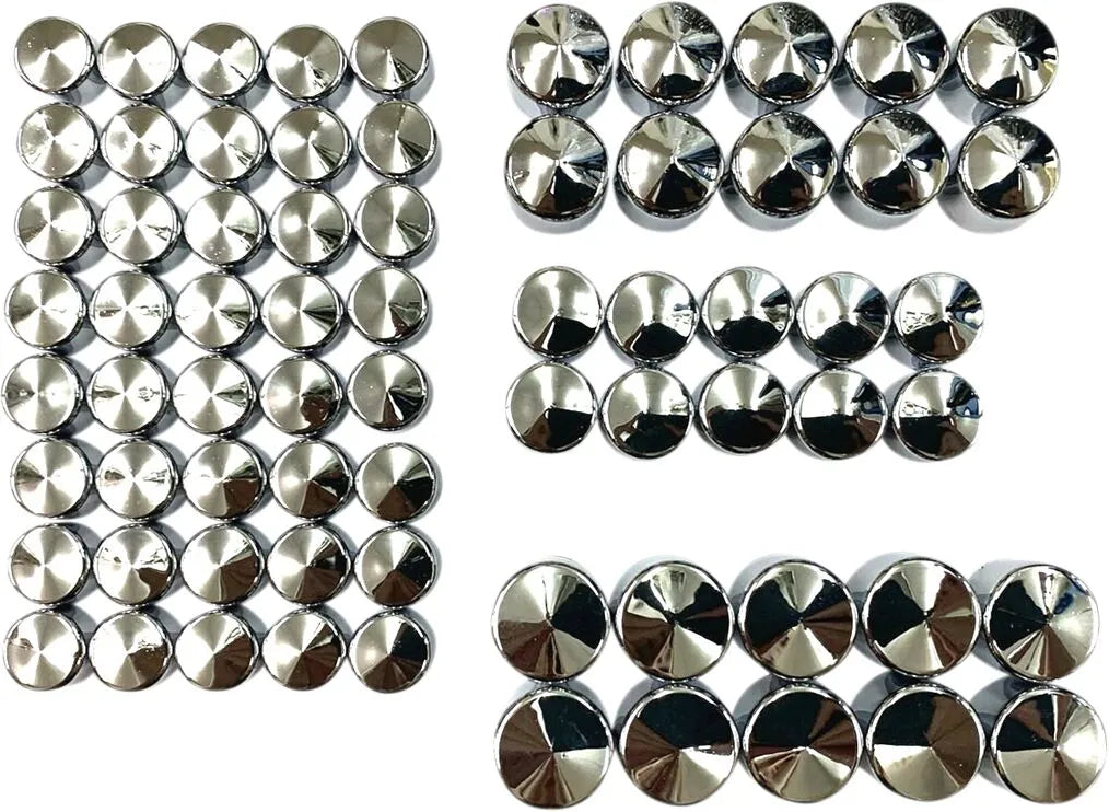 Drag Specialties Engine Bolt Cover Kit Chrome