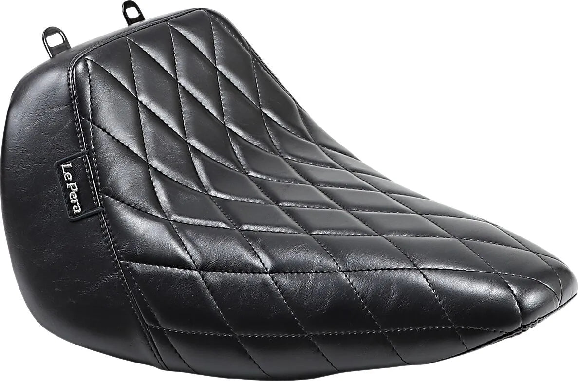 Le Pera Bare Bones Solo Seat - Black Diamond Stitch