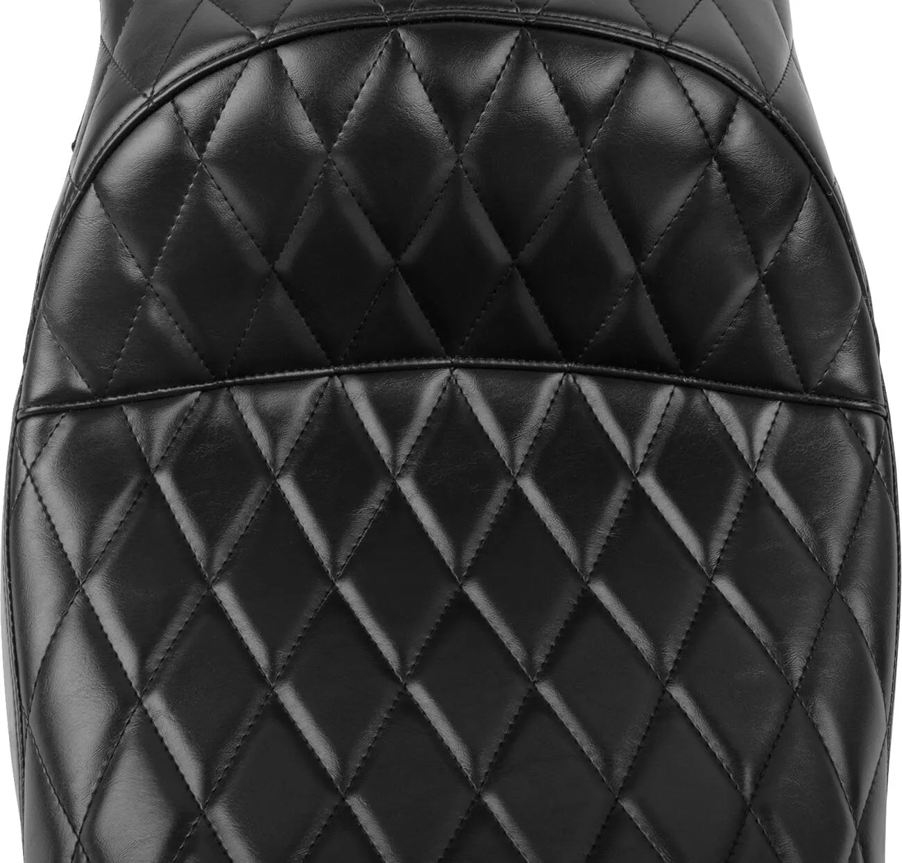 Le Pera Maverick Seat - Black Vinyl Motorcycle Seat