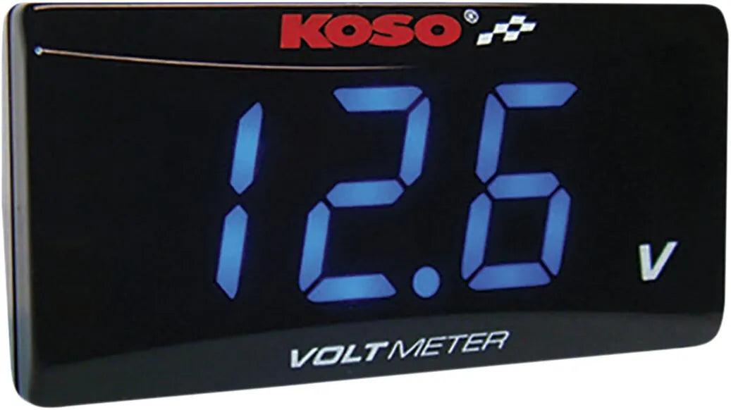 Koso Super Slim Volt Meter 8-18v