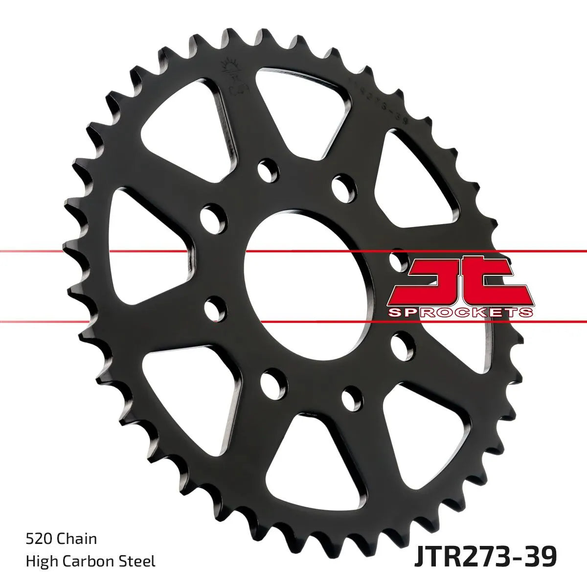 Jt Sprockets Steel Rear Sprocket - 520, 39t