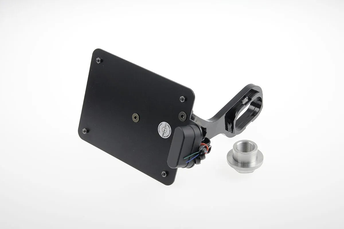 Cult Werk License Plate Holder - Black Steel