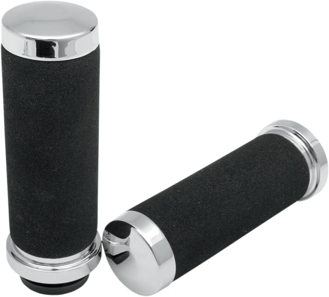 Drag Specialties Sundance Grips - Black Foam