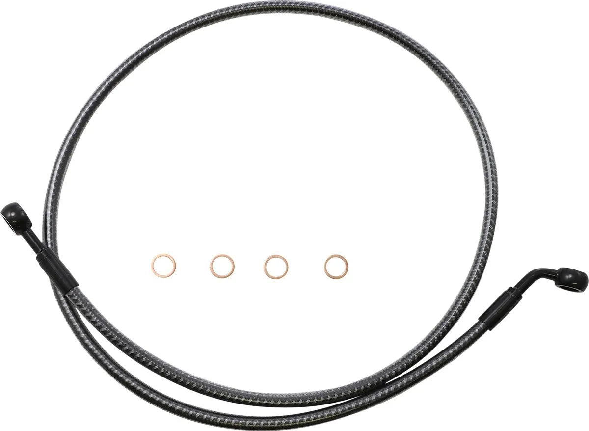 Magnum Shielding Karbonfibr Brake Line For Non-abs Models