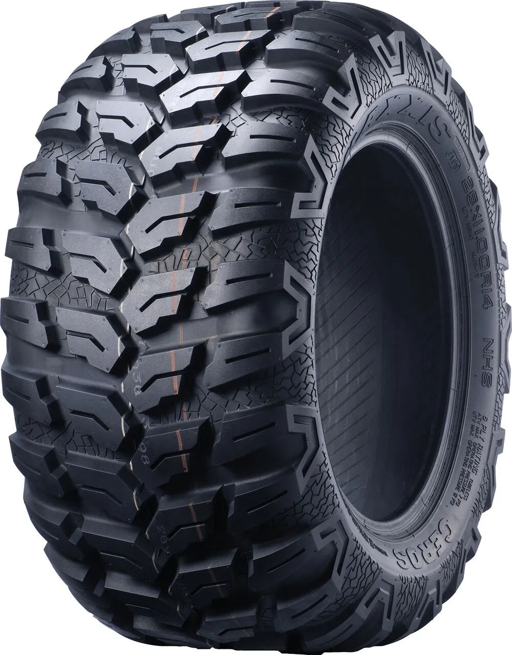 Maxxis Ceros Mu07/mu08 Tire 27x11r14 Rear Utv