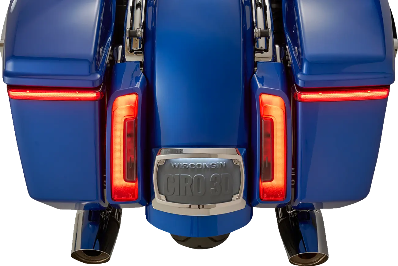 Ciro Led Saddlebag Lights - Red Lenses