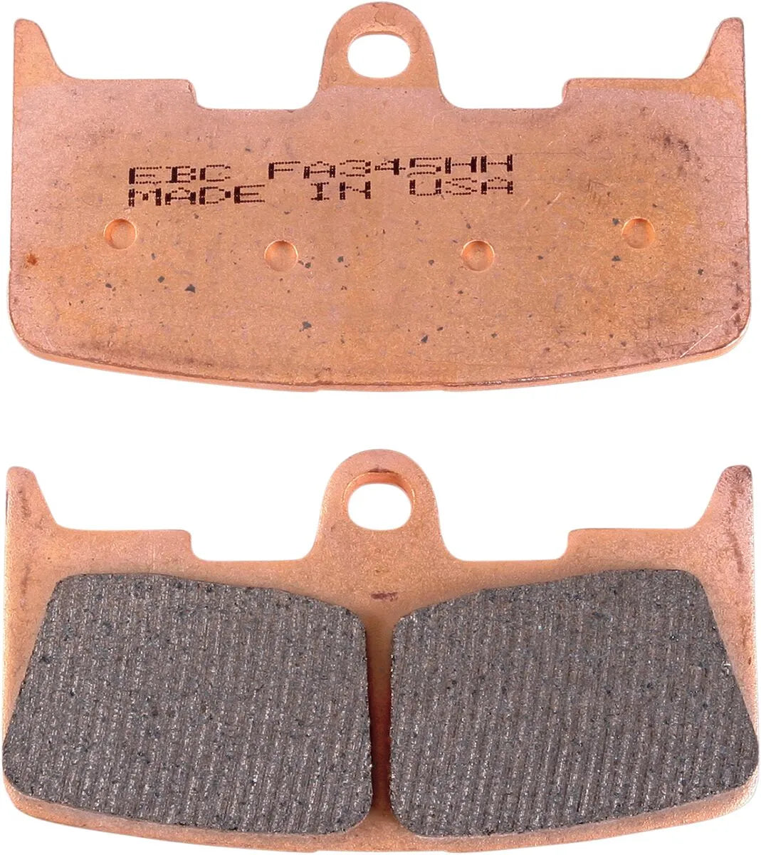 Ebc Fa345hh Sintered Brake Pads For Harley-davidson/buell