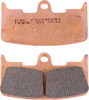 Ebc Fa345hh Sintered Brake Pads For Harley-davidson/buell
