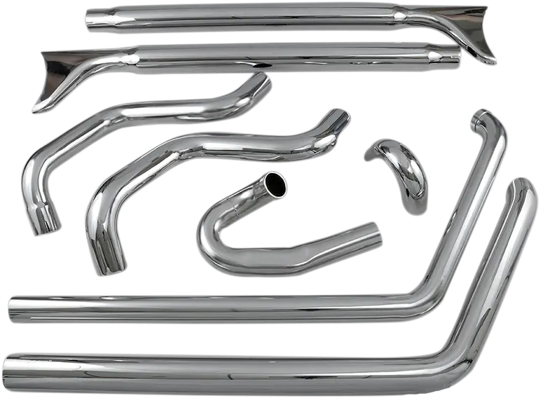 Bassani Xhaust True Duals Exhaust System With Fishtail Mufflers