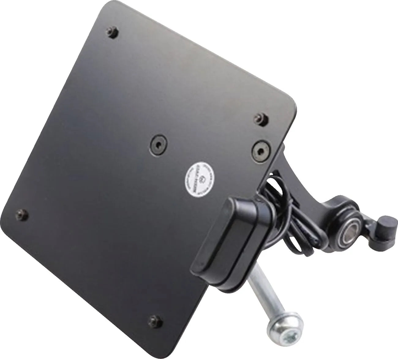 Cult Werk License Plate Holder - Black Steel