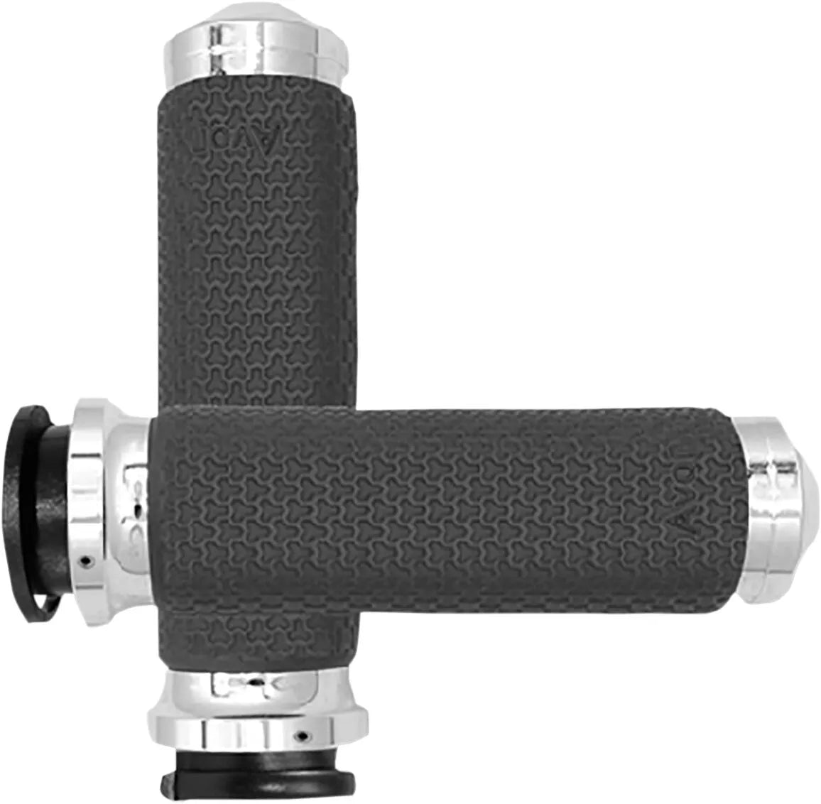 Avon Grips Memory Foam Grips - Chrome