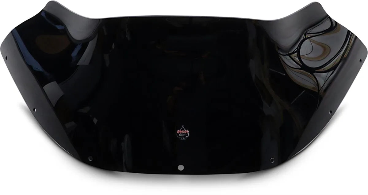 Klock Werks Flare Windshield - Black, 9"