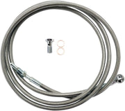 La Choppers Clear Stainless Steel Clutch Line Cable