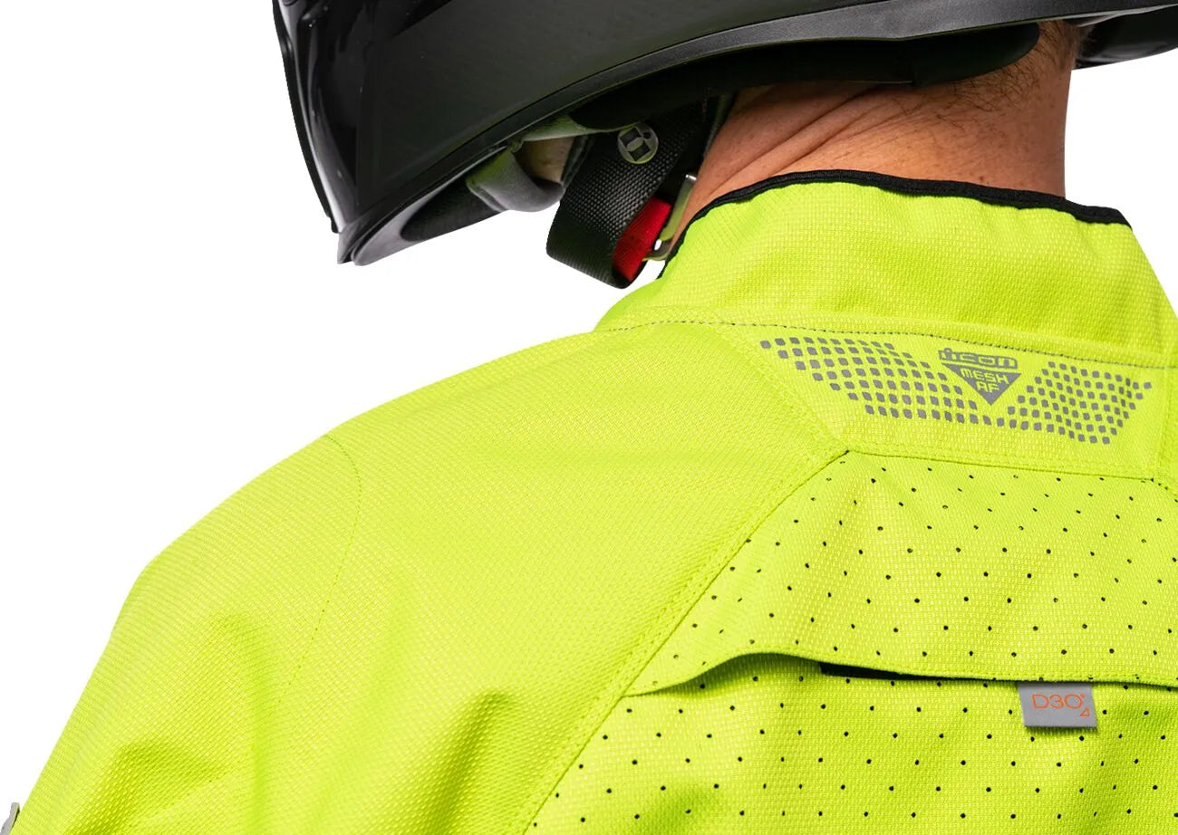 Icon Mesh Af™ Jacket - Gray/Hi-Vis Yellow