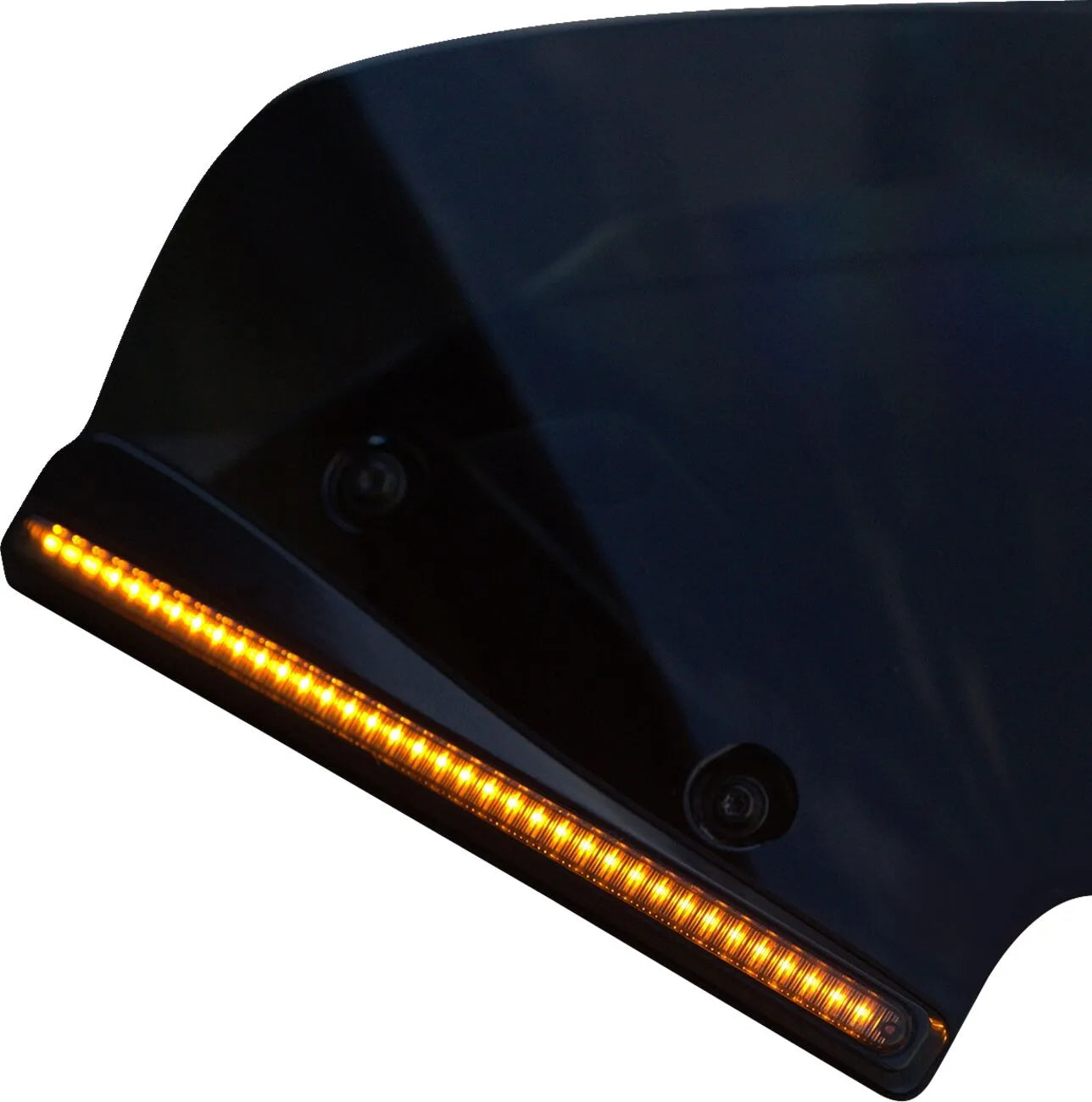 Custom Dynamics Led Windshield Trim With Turn Signals