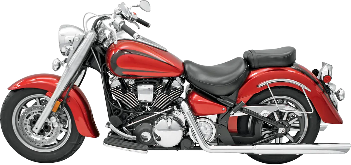 Bassani Xhaust True Dual Crossover Head Pipe Chrome