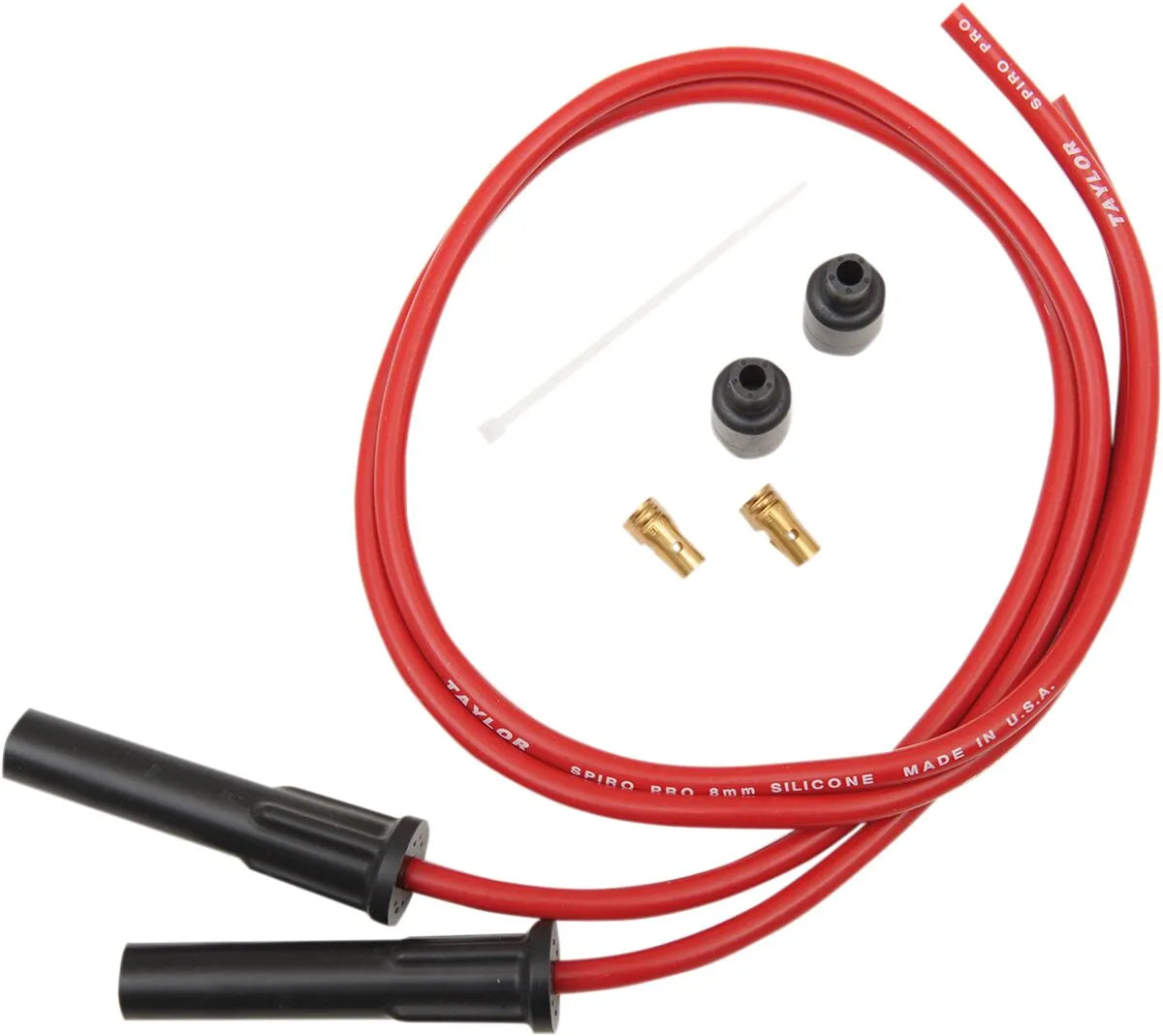 Sumax 8mm Pro Comp Spark Plug Wire Kit - Red