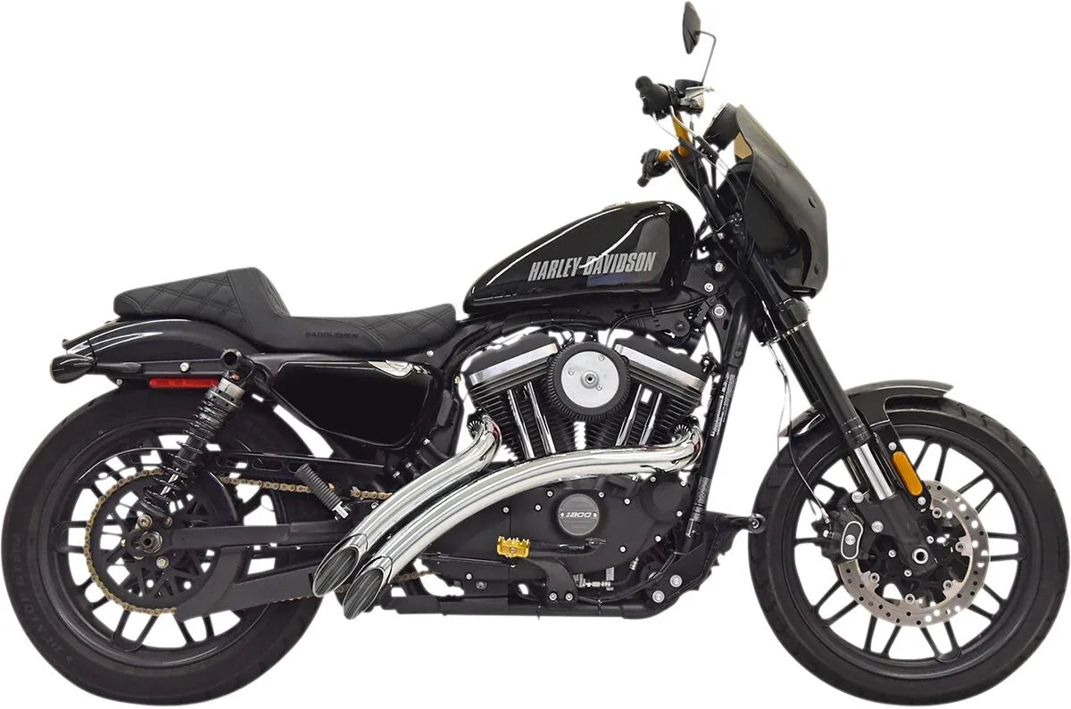 Bassani Xhaust Radial Sweepers Exhaust System - Chrome
