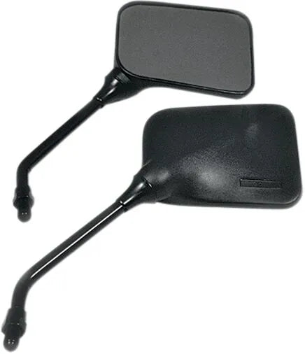 Emgo Universal Motorcycle Mirror - Matte Black