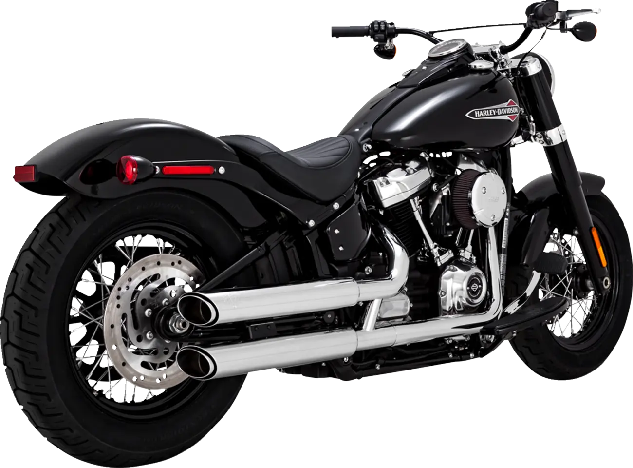 Vance & Hines 3" Twin Slash Slip-on Mufflers