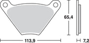 Trw All Round Sintered Metal Brake Pads