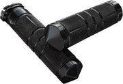 Accutronix Knurled Diamond Grips - 1" Black