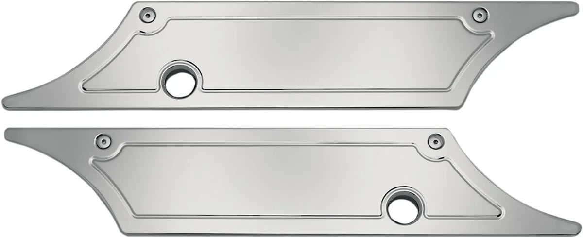 Pro-one Saddlebag Latch Covers - Chrome