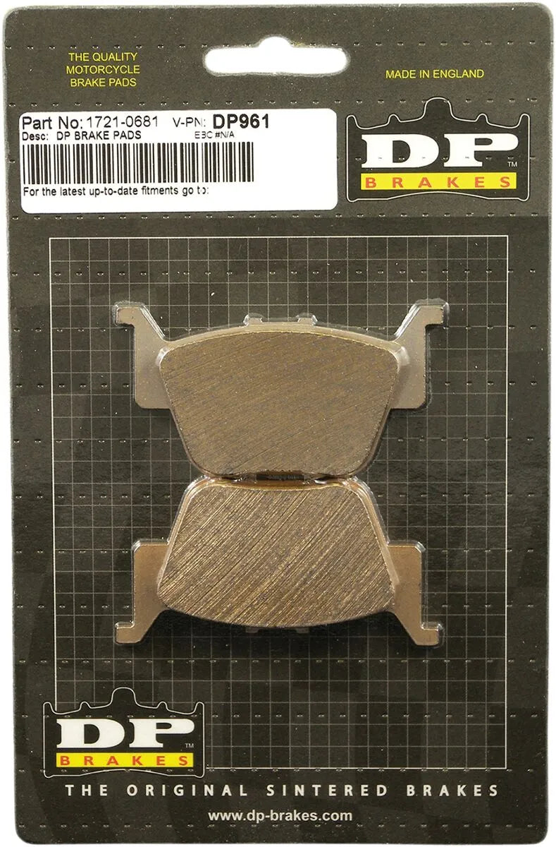 Dp Brakes Sintered Metal Brake Pads For Atv/utv