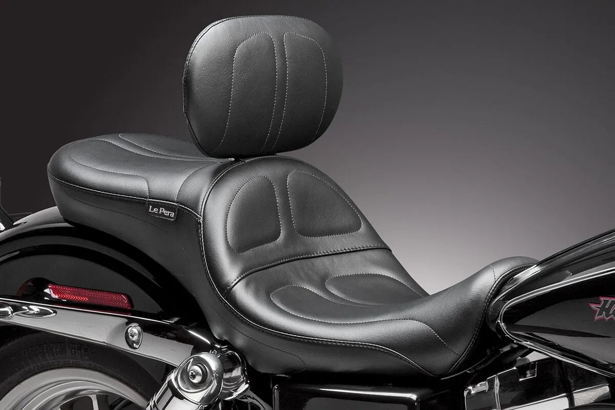 Le Pera Maverick Seat - Black Vinyl