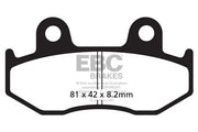 Ebc Sfa-hh Series Sintered Brake Pads For Scooters